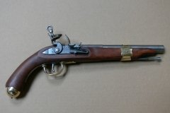 Pistola de Pedernal Modelo 3